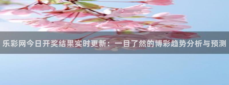 彩名堂计划软件：乐彩网今日开奖结果实时更新：一目了然的博彩趋势分析与预测
